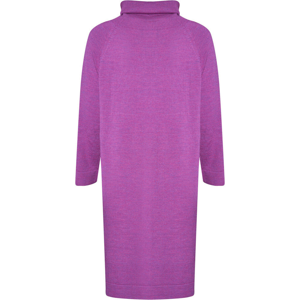 Lind Charlotte Knit Dress 205448 Hotensia purple melange
