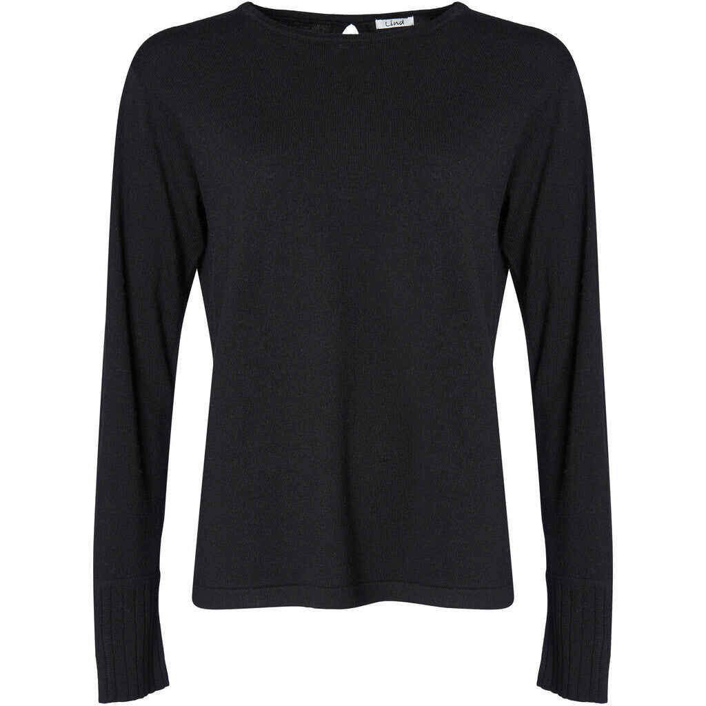 Lind Clara Knit Pullover 110 Black