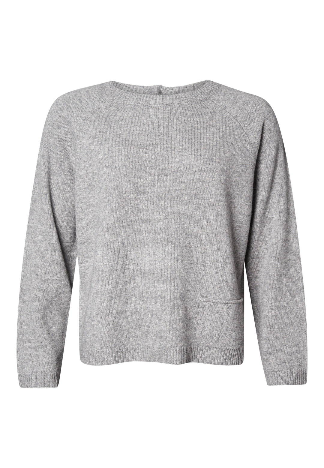 Lind LiEva Knit Pullover 9450 LIGHT GREY MELANGE