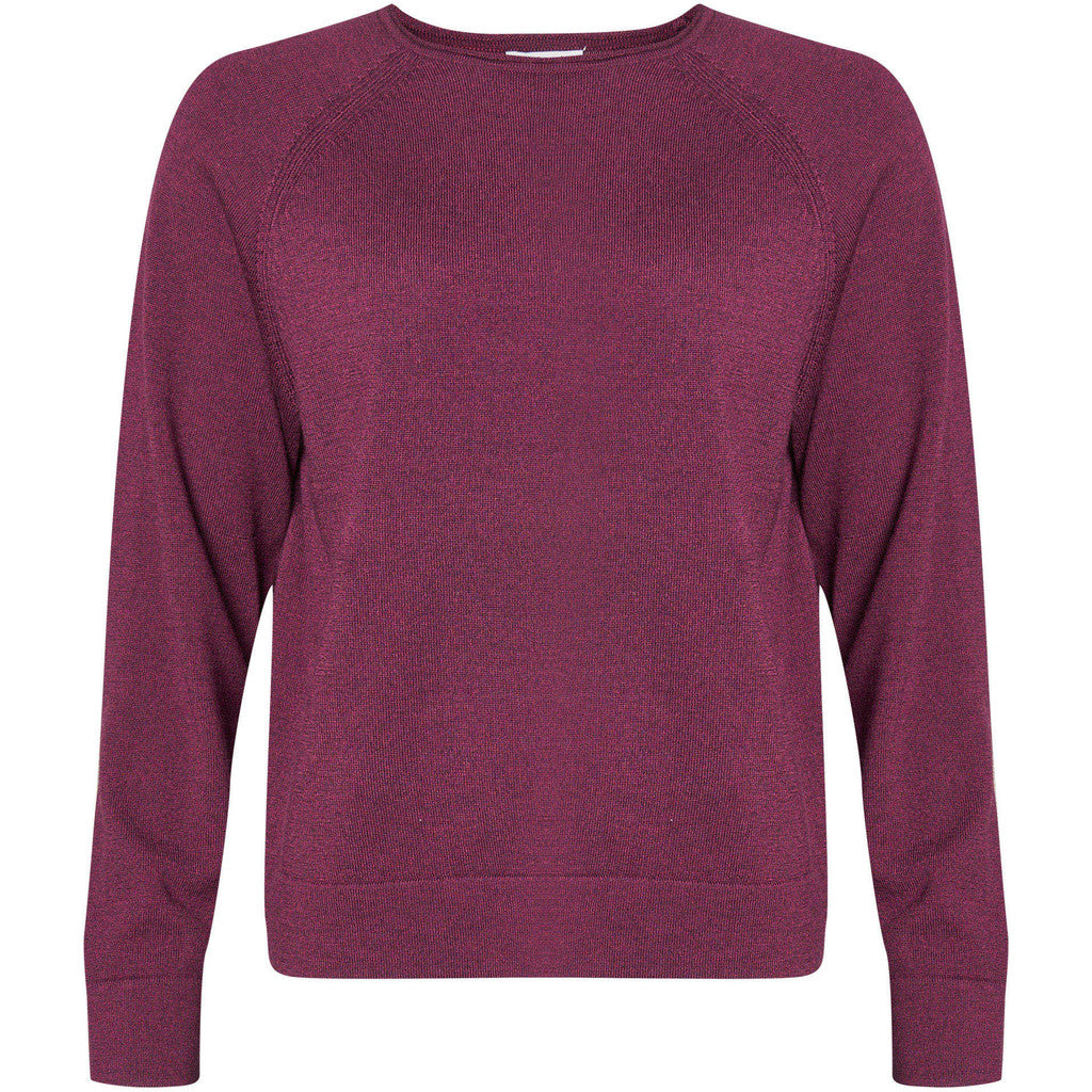 Lind LiKarin Knit Pullover 2660 granat red melange