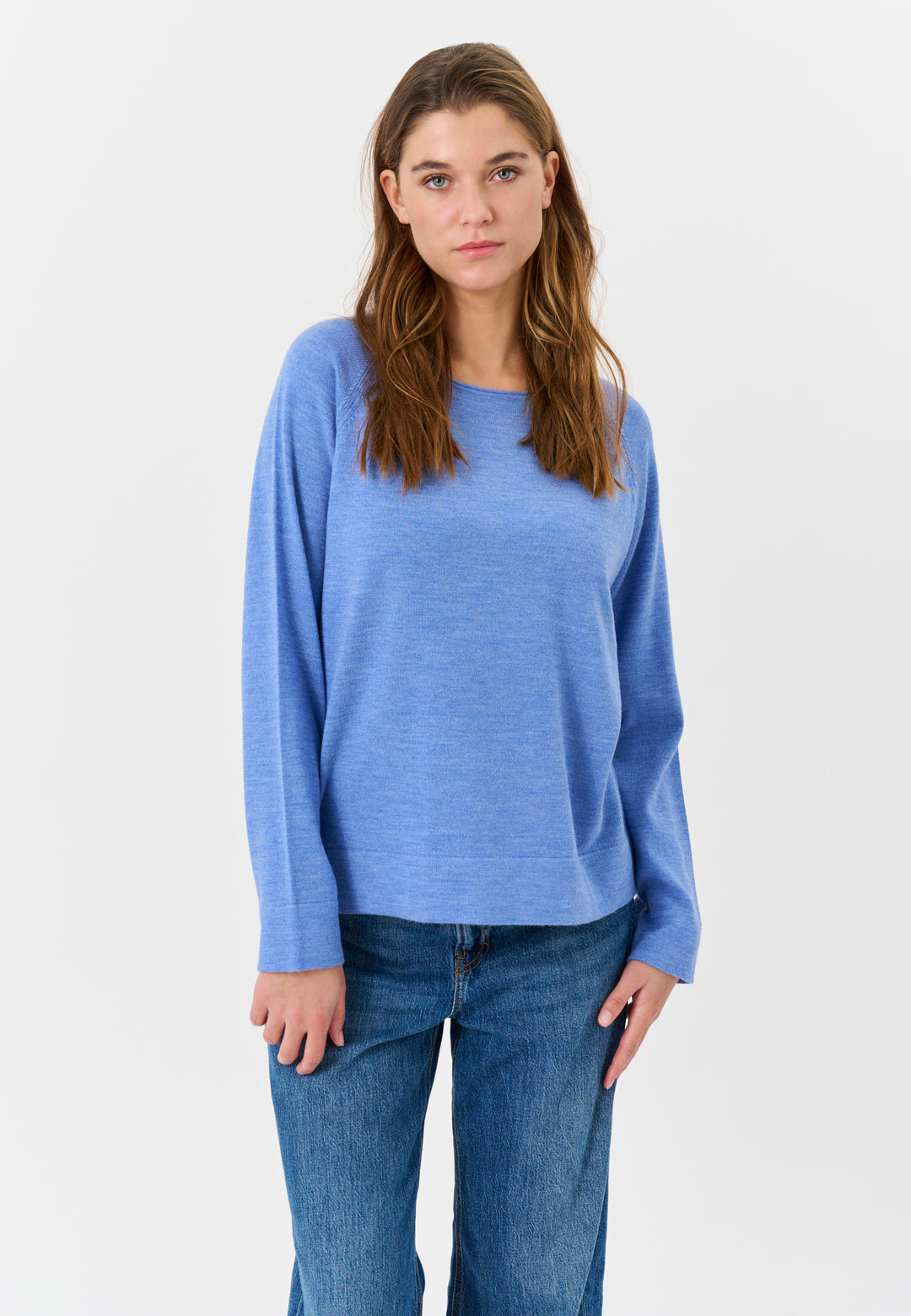 Lind LiKarin Knit Pullover 5260 sky blue melange