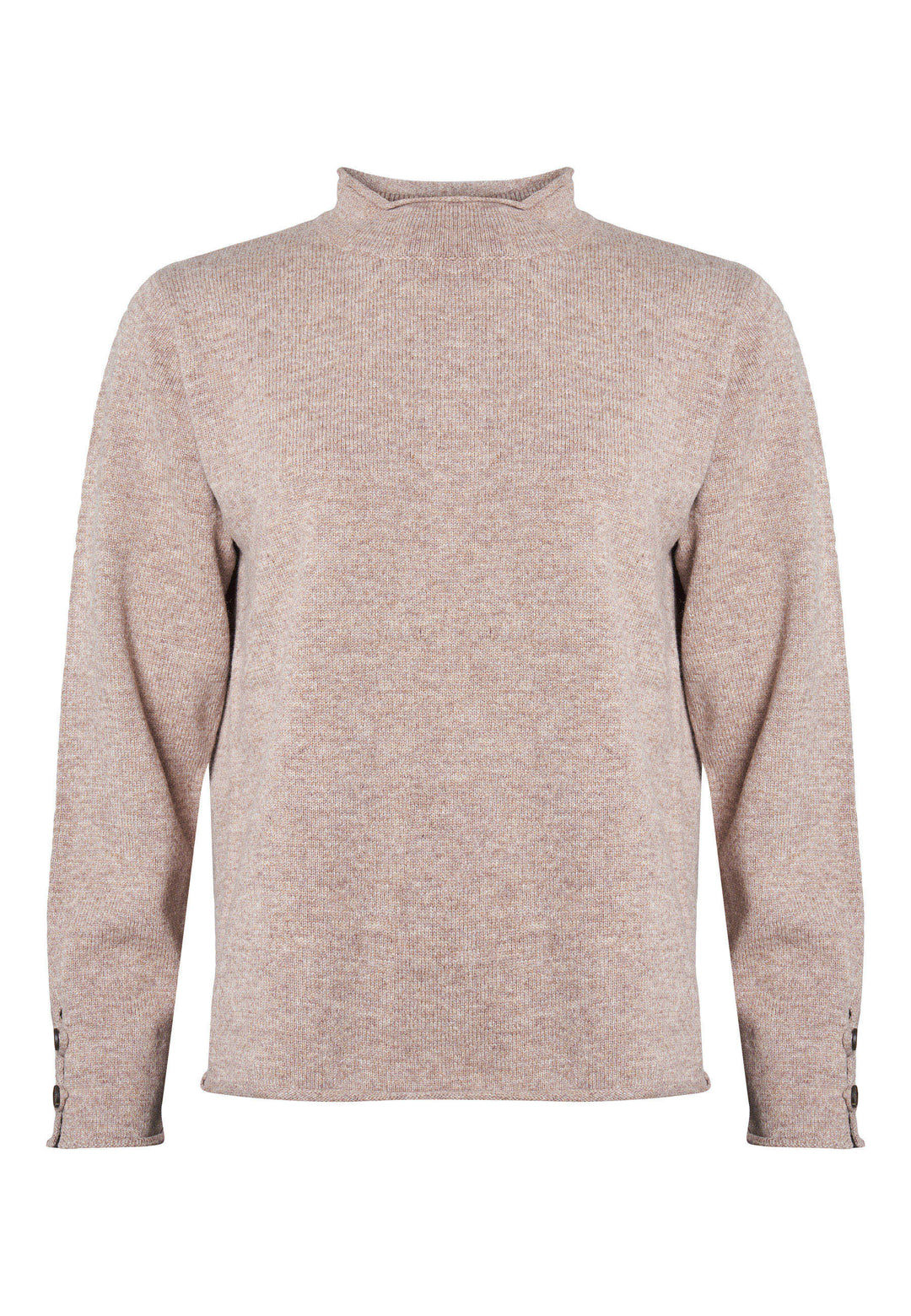 Lind LiKathlyn Knit Pullover 1321 light brown melange