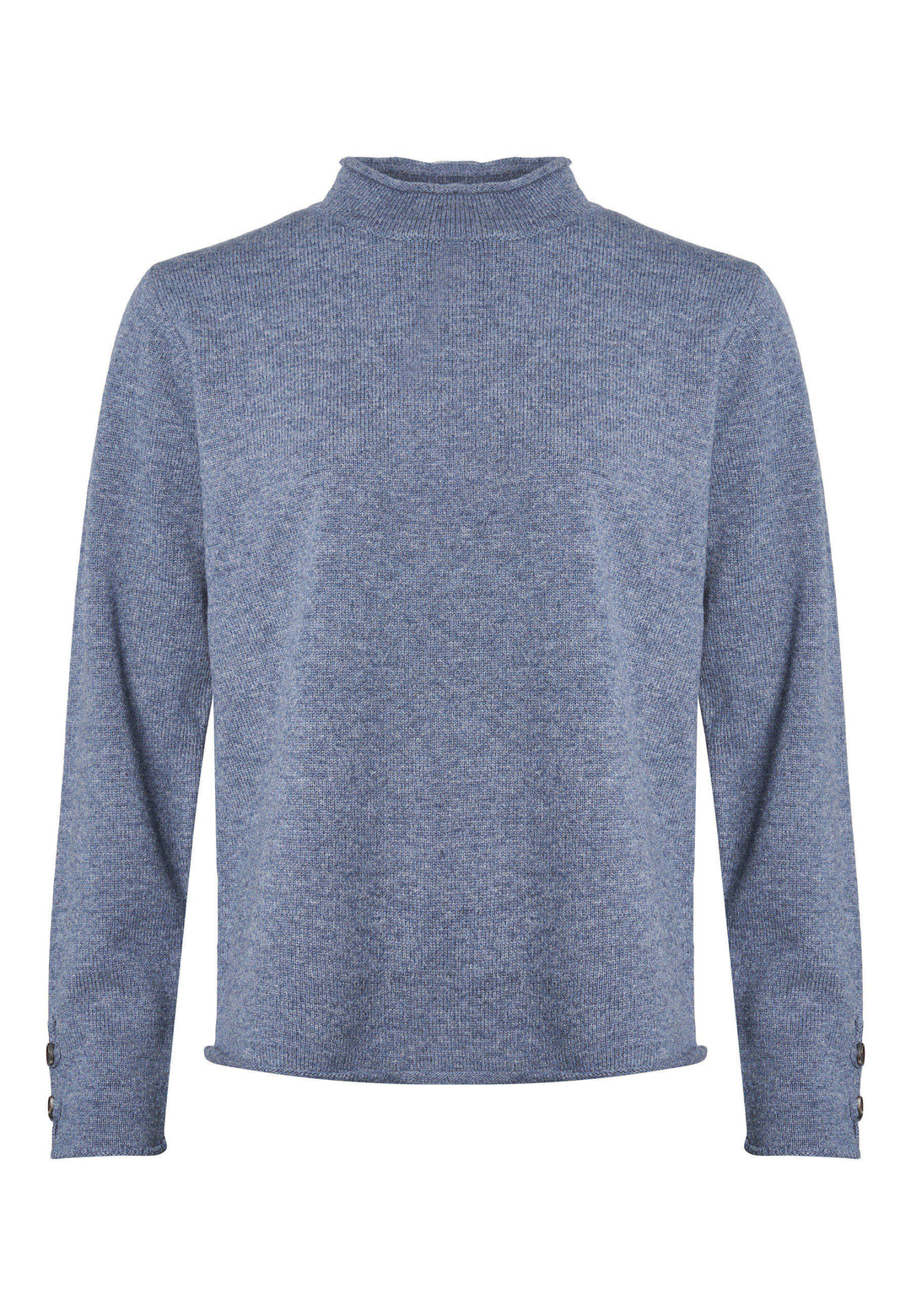 Lind LiKathlyn Knit Pullover 5650 blue melange