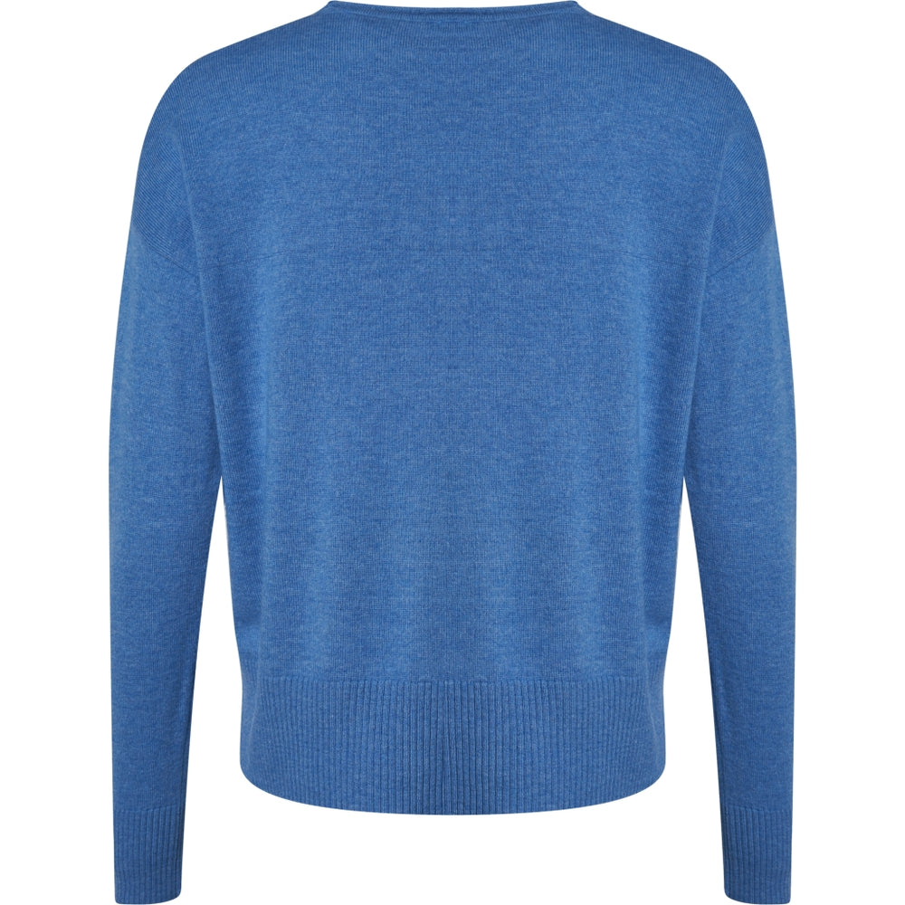 Lind Anna Knit Pullover 519311 Sea Blue