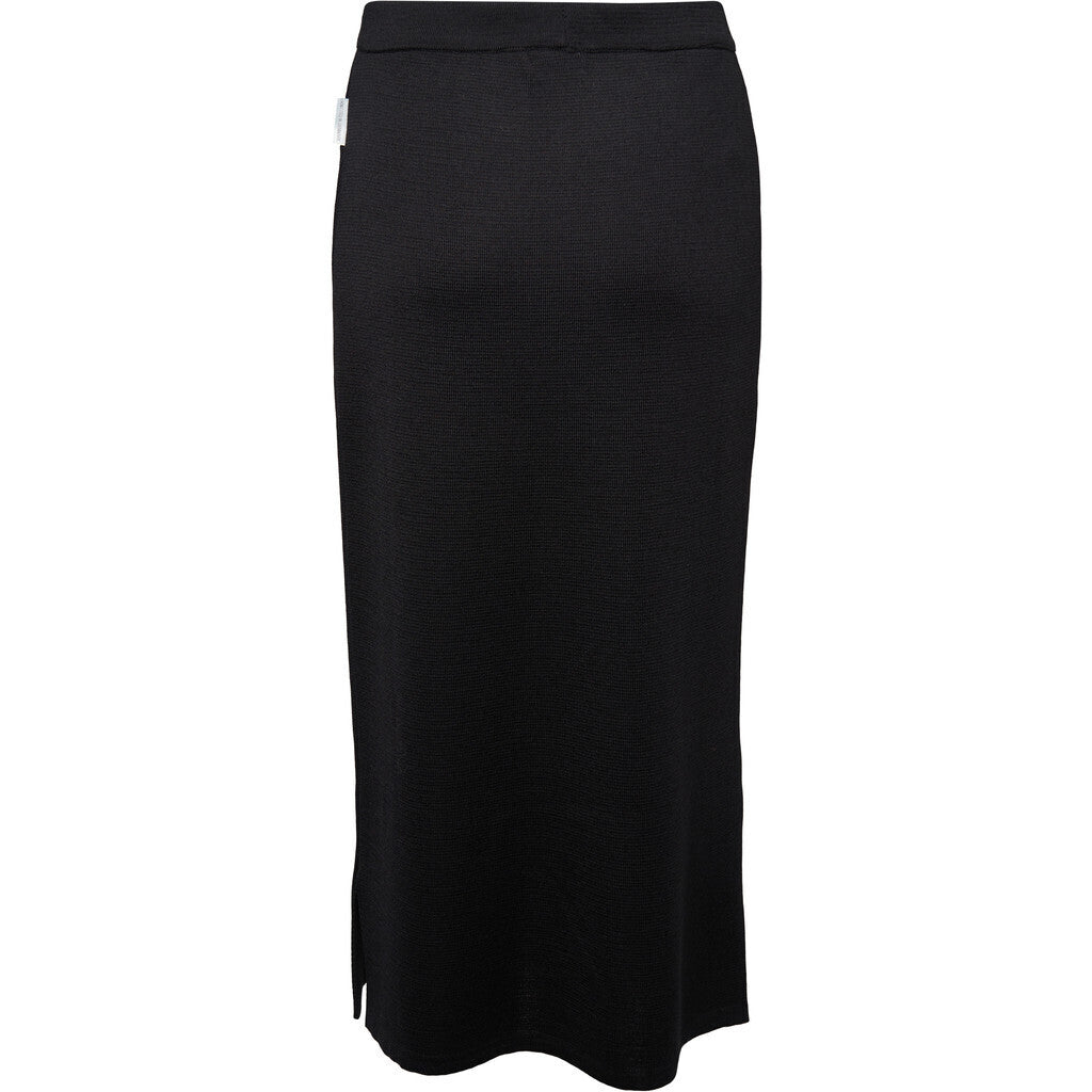 Lind Åse Long Knit Dress 110 Black