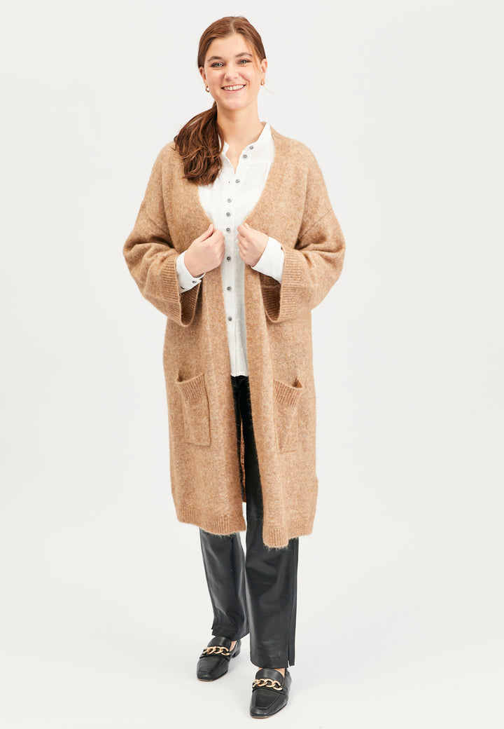 Lind Ajni Knit Cardigan 1208 Camel