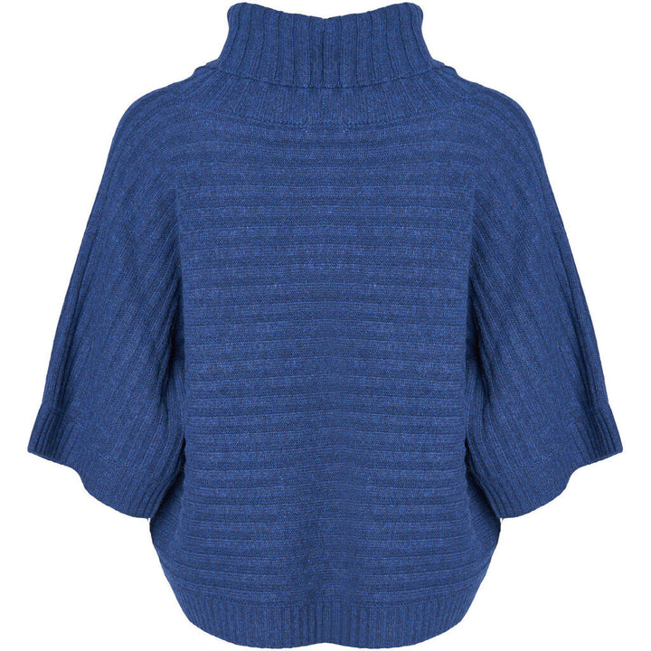 Lind Alba Poncho 20 Navy melange