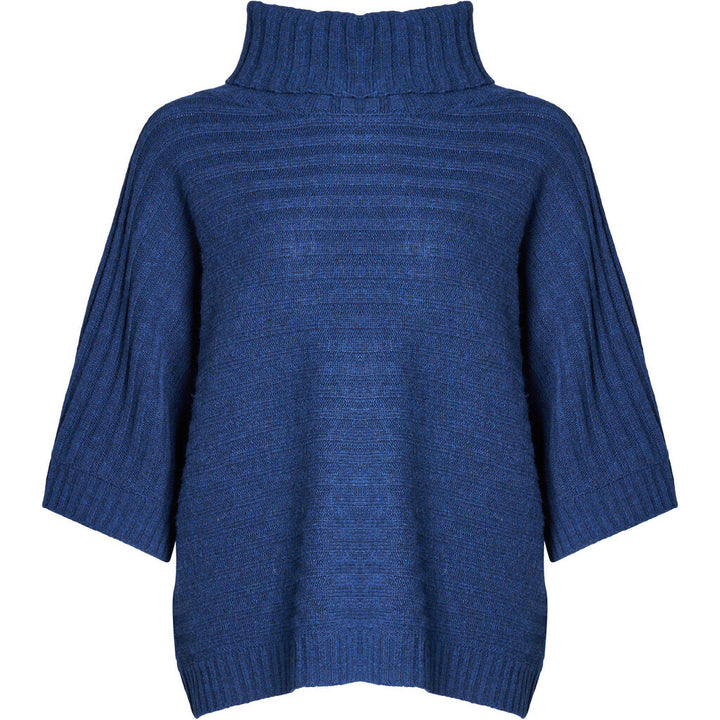 Lind Alba Poncho 20 Navy melange