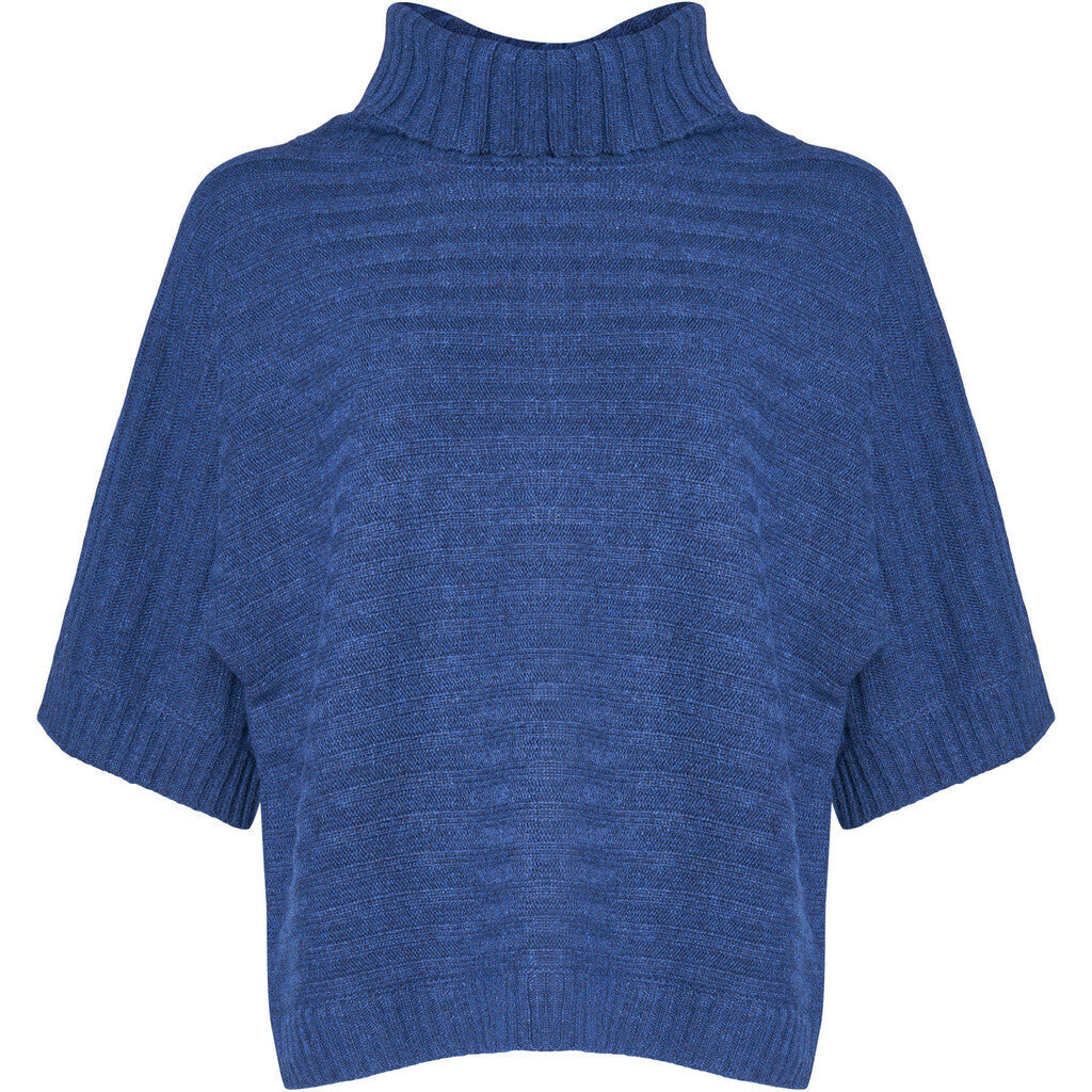 Lind Alba Poncho 20 Navy melange