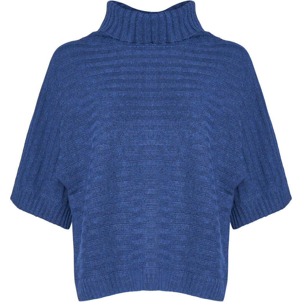 Lind Alba Poncho 20 Navy melange