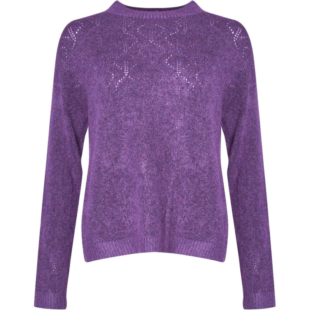 Lind Albi Knit Pullover 1217 Purple