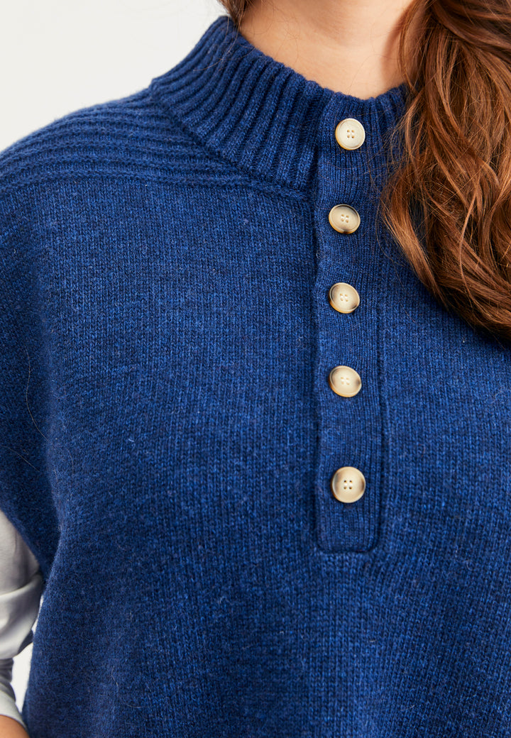 Lind Bine Veste 20 Navy melange