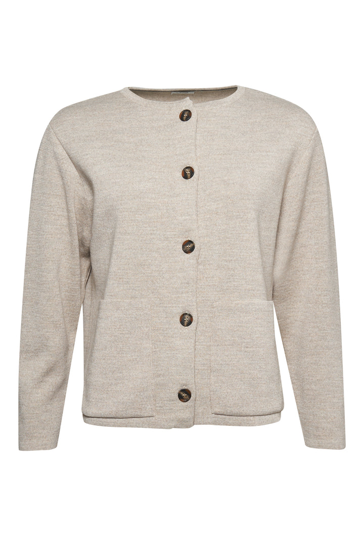 Lind Bolette Knit Cardigan 16 Spago sand