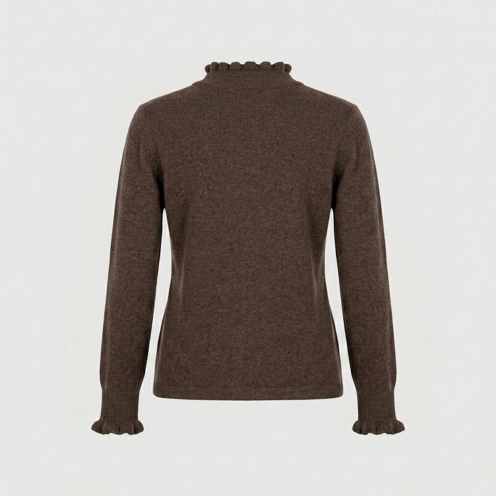 Lind Cassandra Knit Pullover 1500 BROWN
