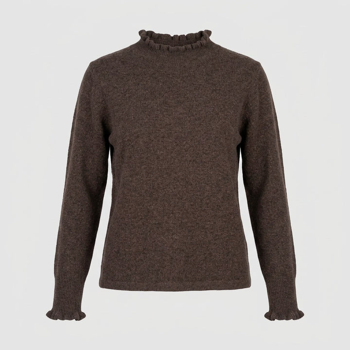 Lind Cassandra Knit Pullover 1500 BROWN