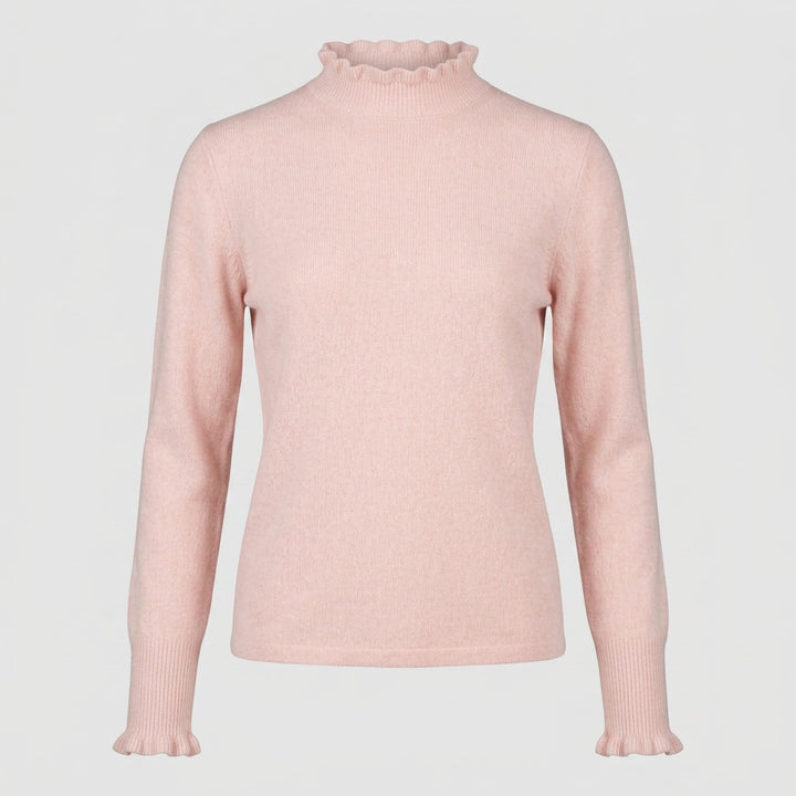 Lind Cassandra Knit Pullover 1809 Rose melange