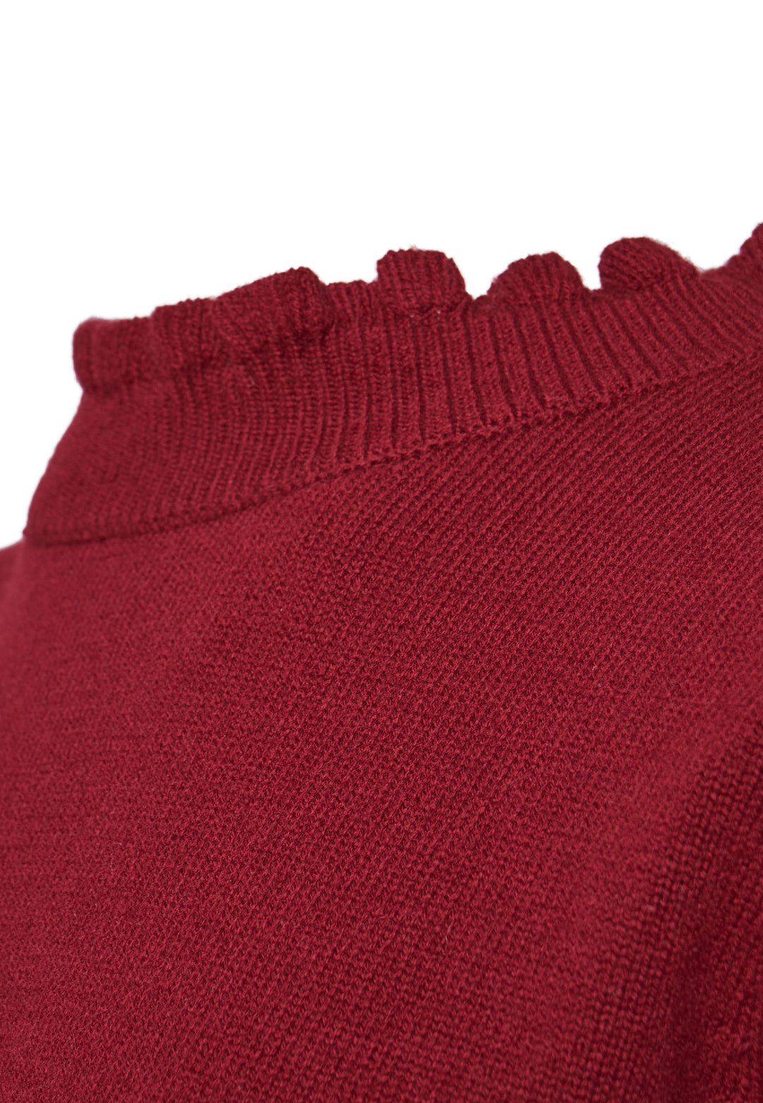 Lind Cassandra Knit Pullover 2655 ruby red