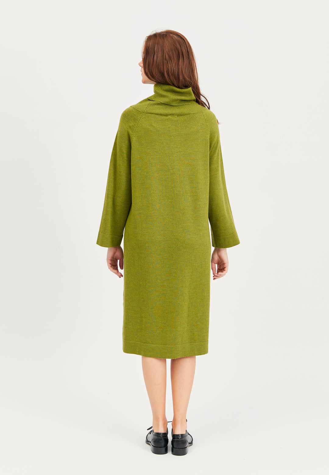 Lind Charlotte Knit Dress 19410 Apple green melange