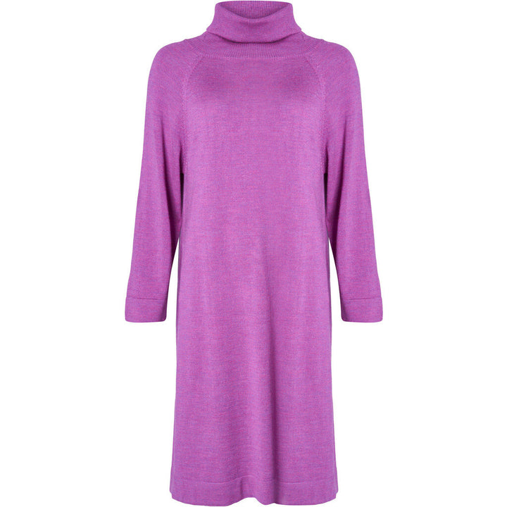 Lind Charlotte Knit Dress 205448 Hotensia purple melange