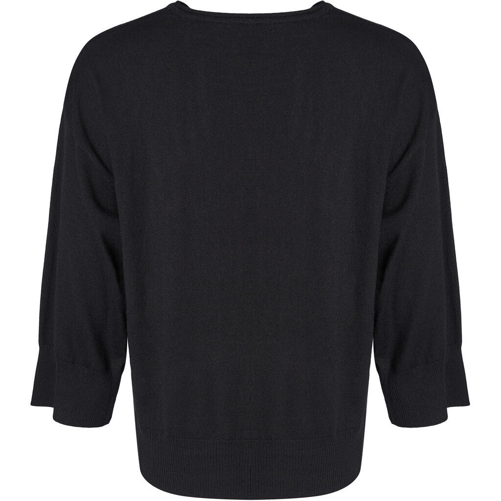Lind Christel Knit Pullover 110 Black