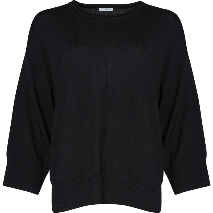 Lind Christel Knit Pullover 110 Black