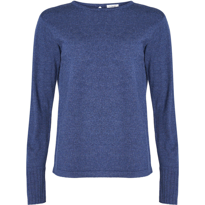 Lind Clara Knit Pullover 135300 Navy Melange