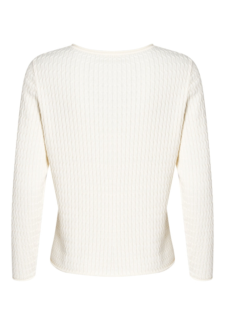 Lind ETAchaia Knit Pullover 1000 OFF WHITE