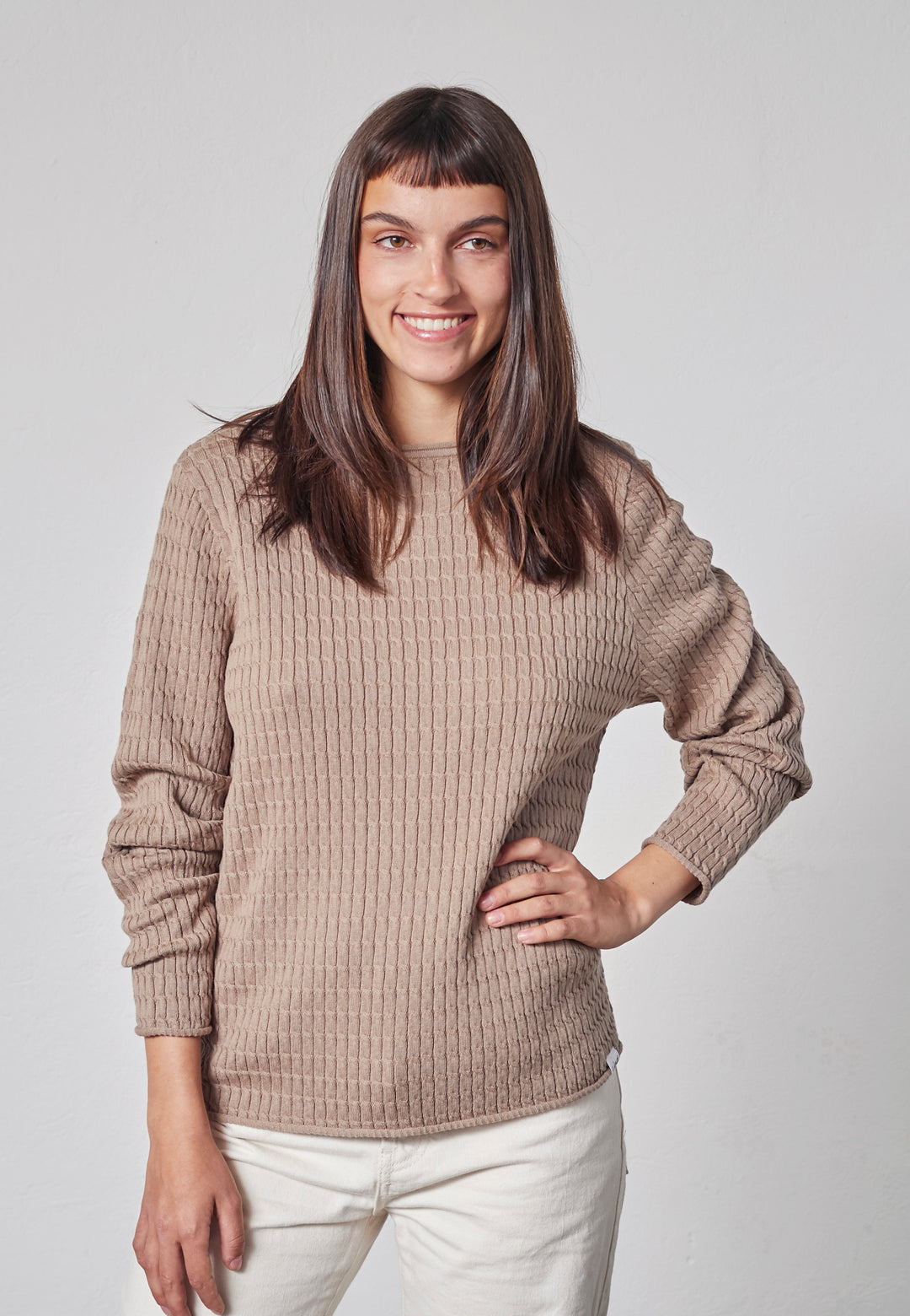 Lind ETAchaia Knit Pullover 1315 Taupe