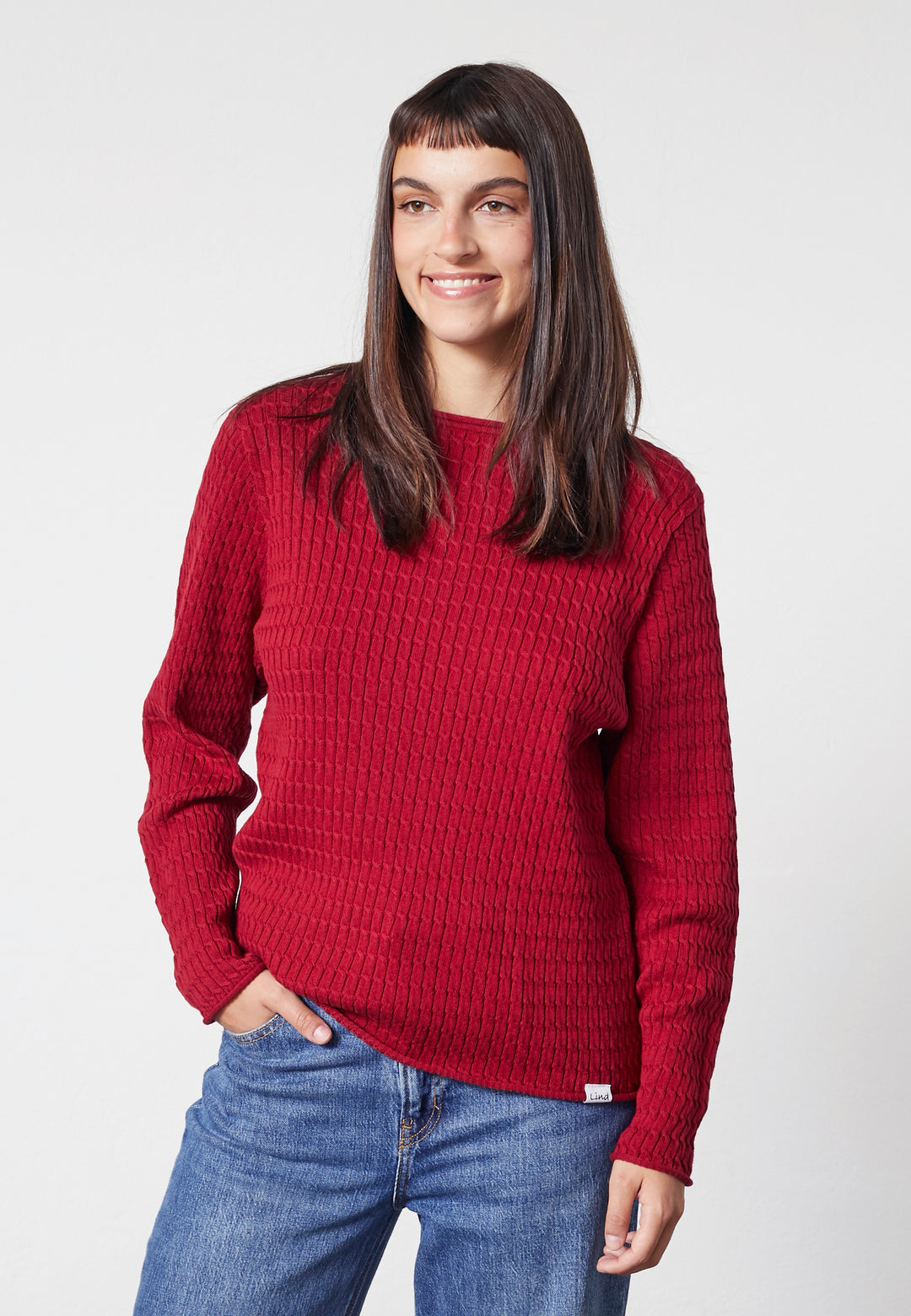 Lind ETAchaia Knit Pullover 2510 Norwegian red