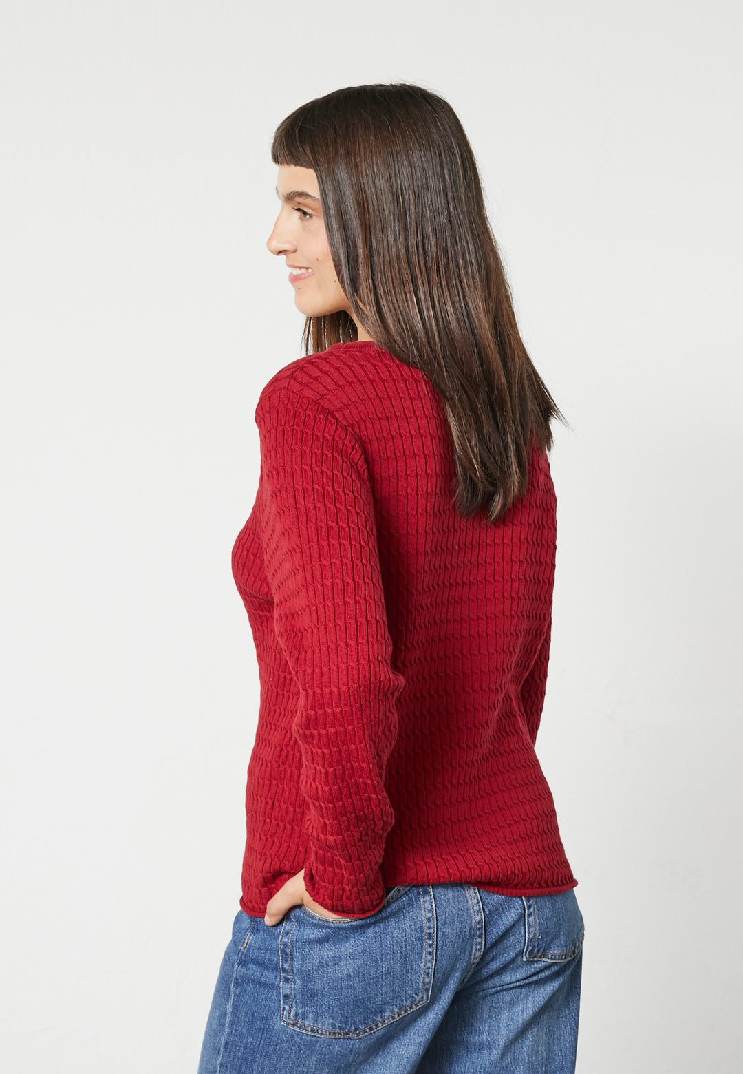 Lind ETAchaia Knit Pullover 2510 Norwegian red