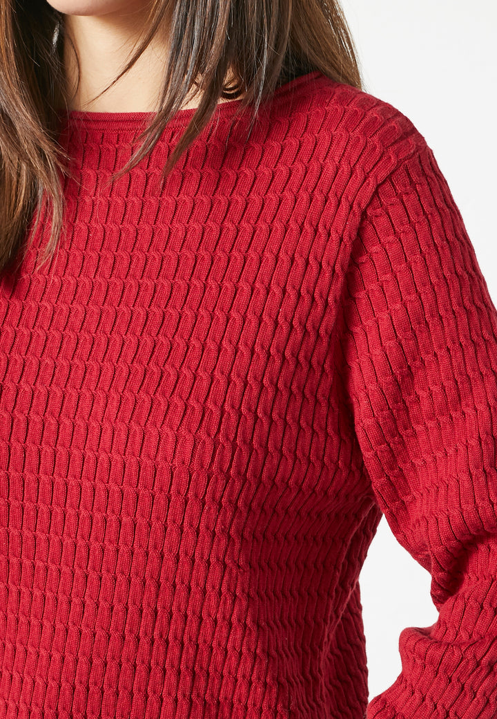 Lind ETAchaia Knit Pullover 2510 Norwegian red