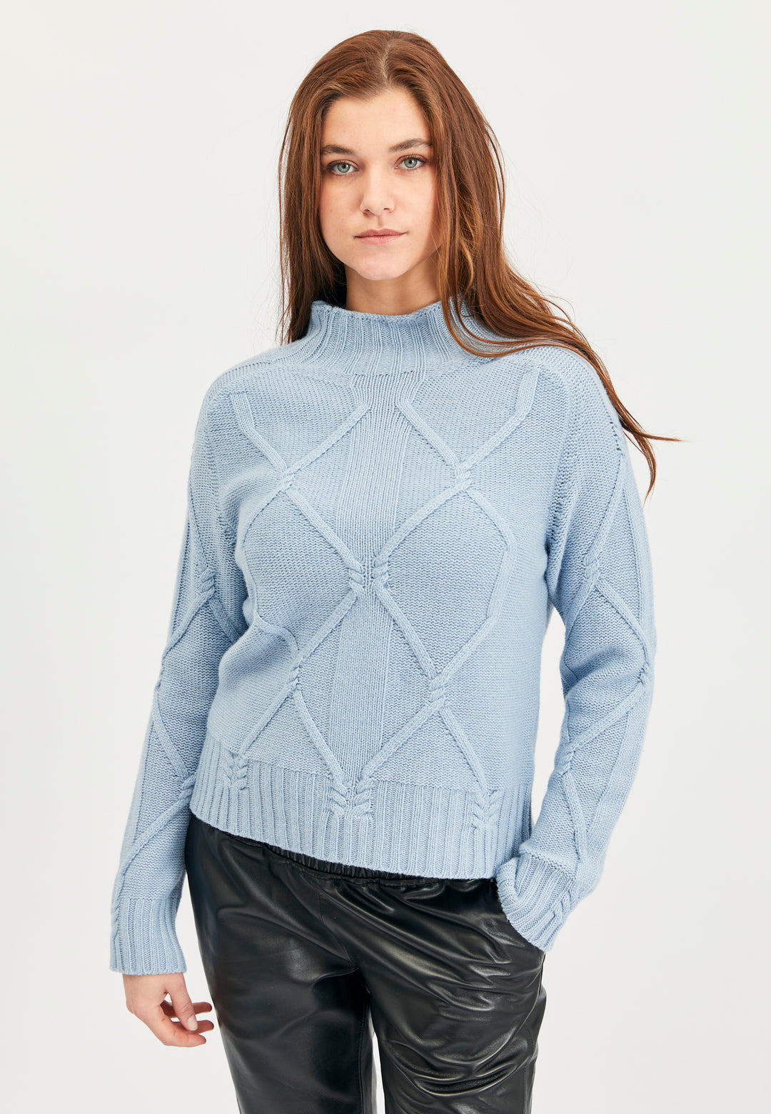 Lind Ea Knit Pullover 7914 Light blue