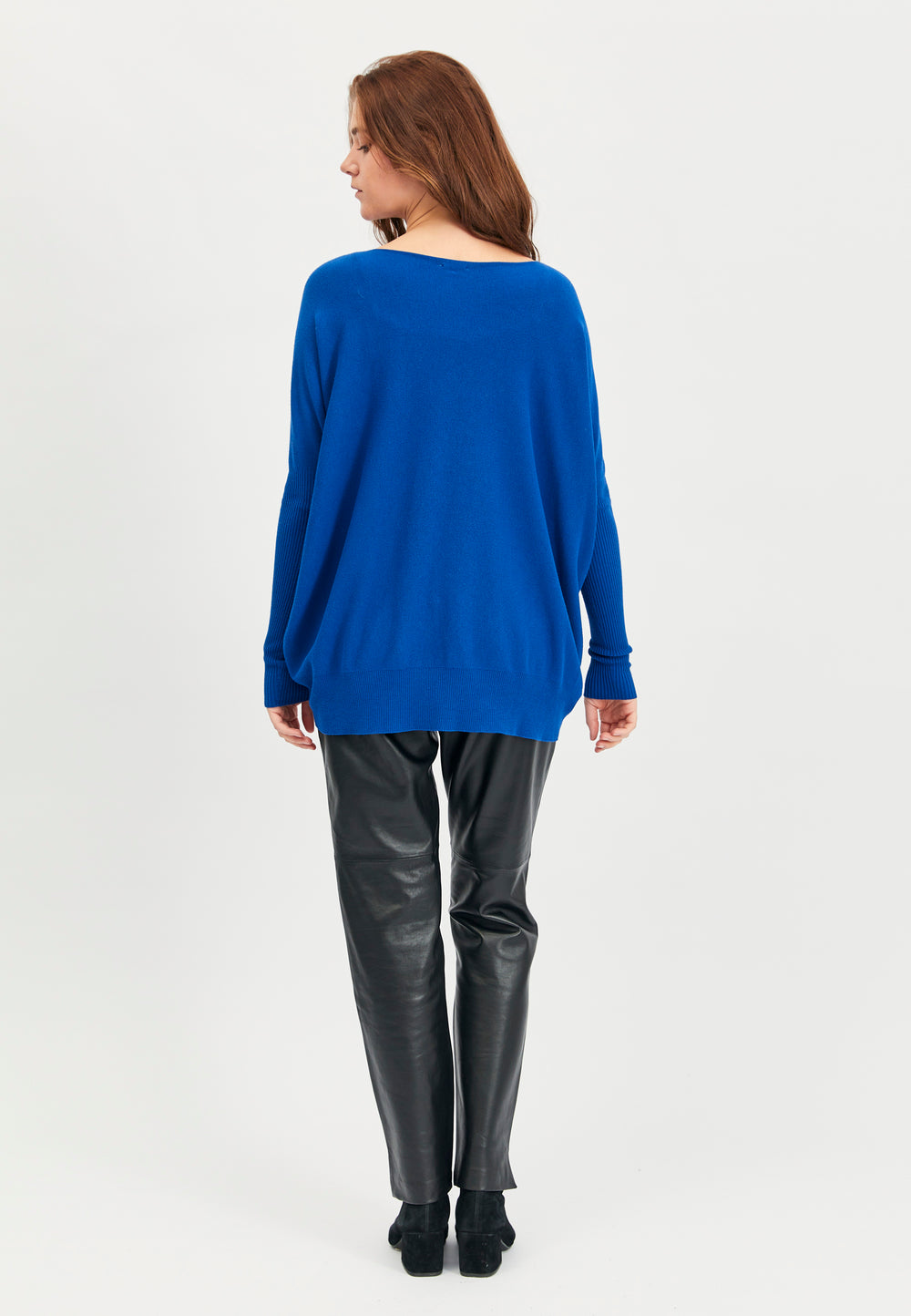 Lind Esther Knit Pullover 276 Lapis Blue