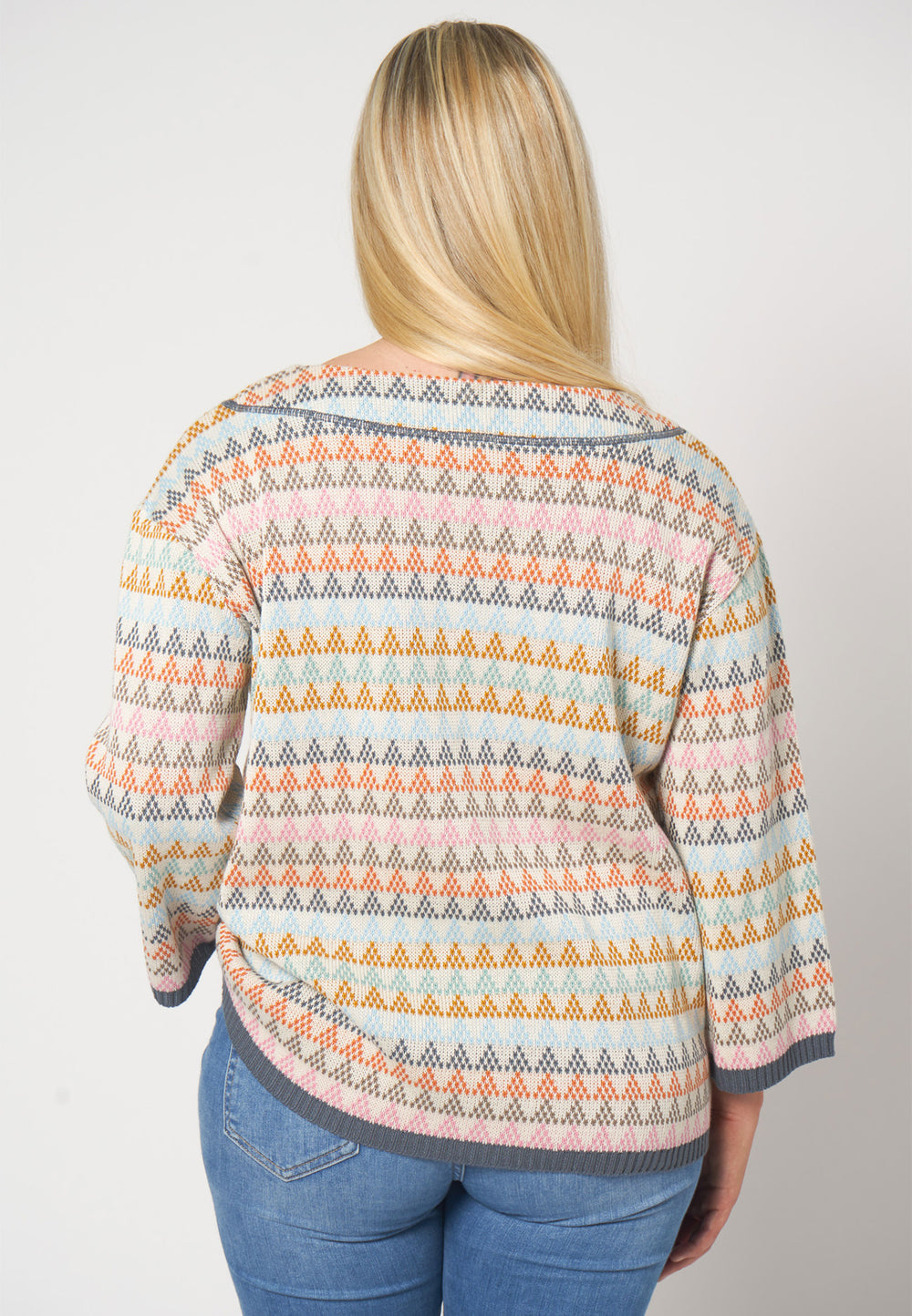 Lind Helene Knit Pullover 375 Multi colour