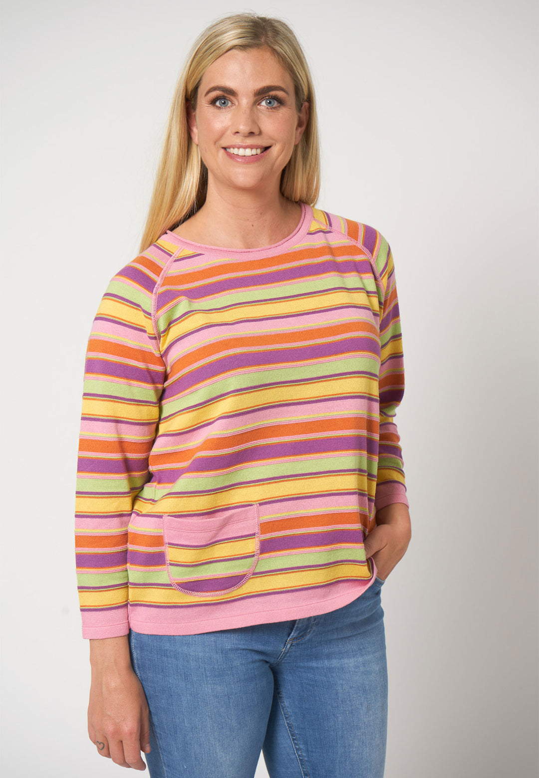 Lind Karla Knit Pullover 445 Pink