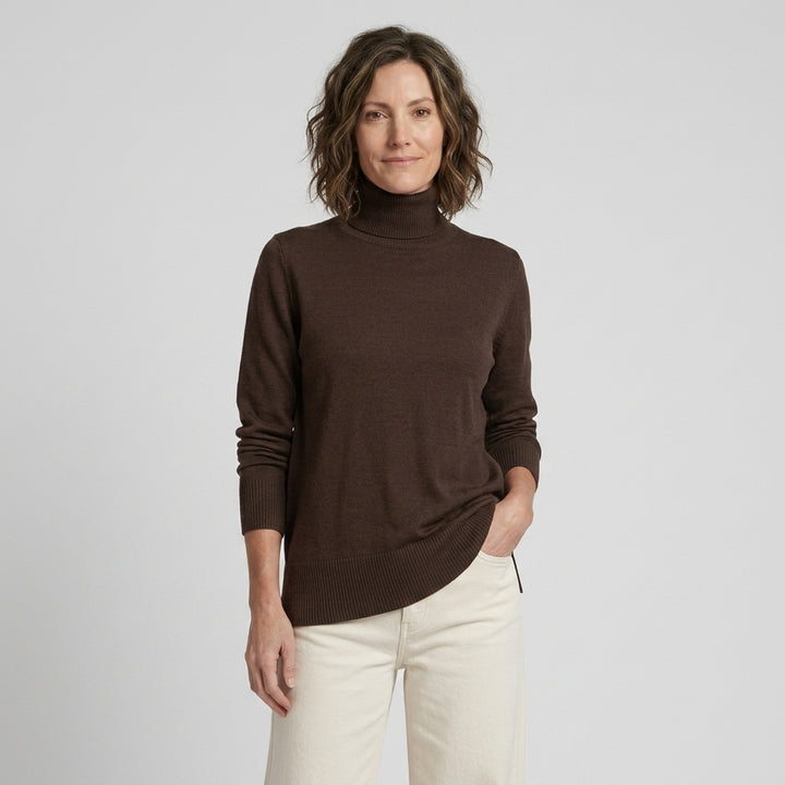 Lind Kirsten Knit Pullover 1500 BROWN