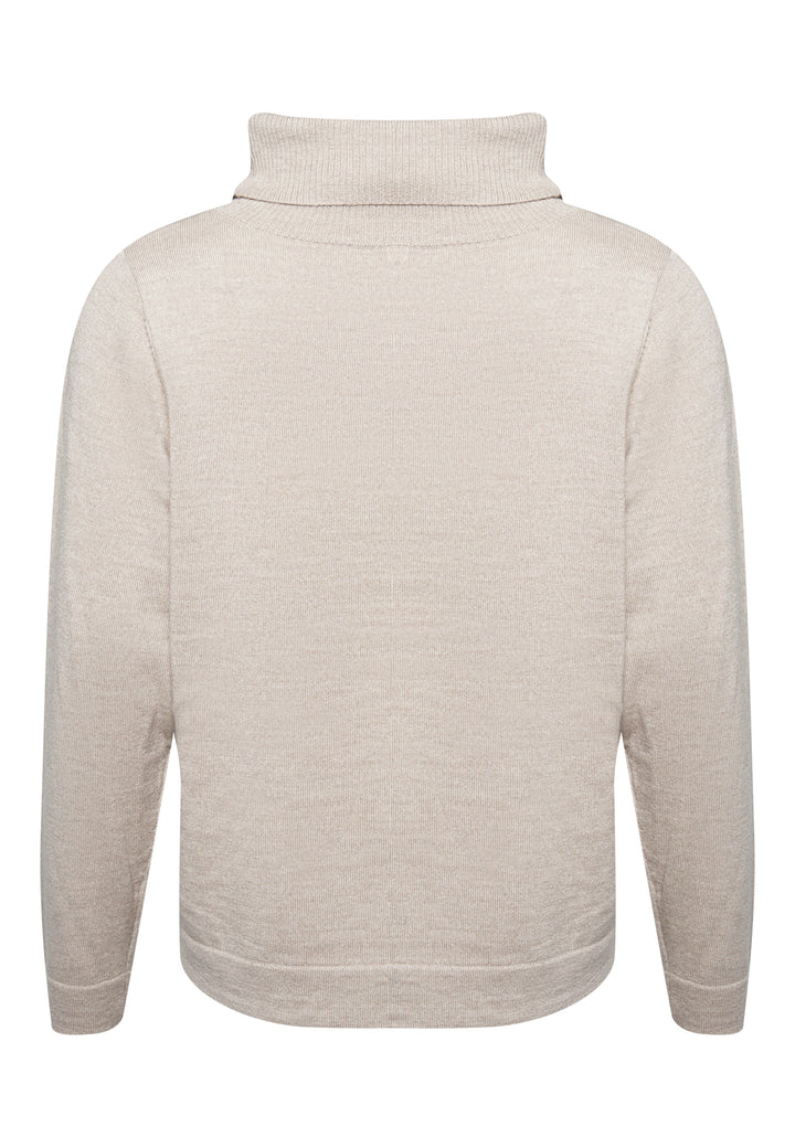 Lind Kirsten Knit Pullover 205429 Sand Melange
