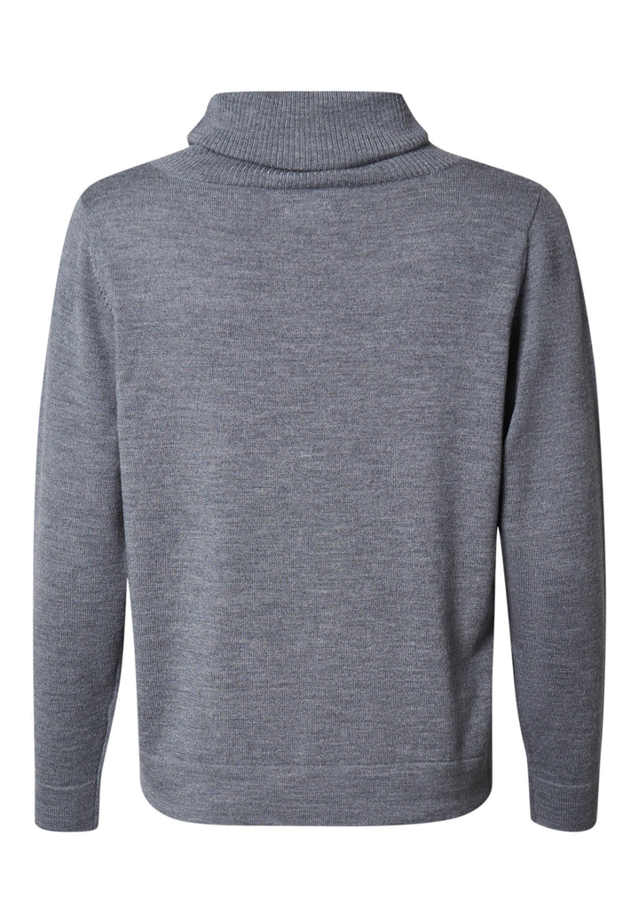 Lind Kirsten Knit Pullover 9650 grey melange