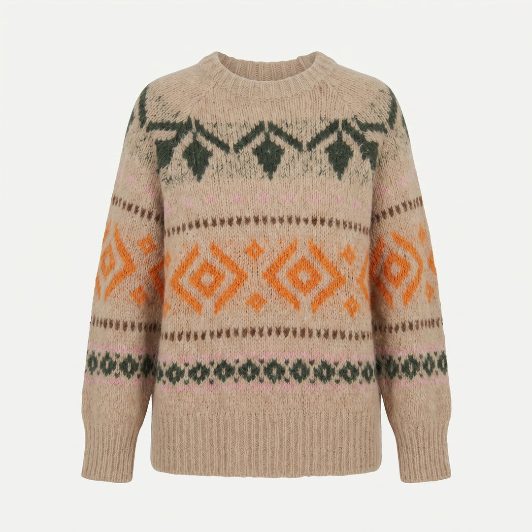 Lind LBAfterski Knit Pullover 1200 SAND