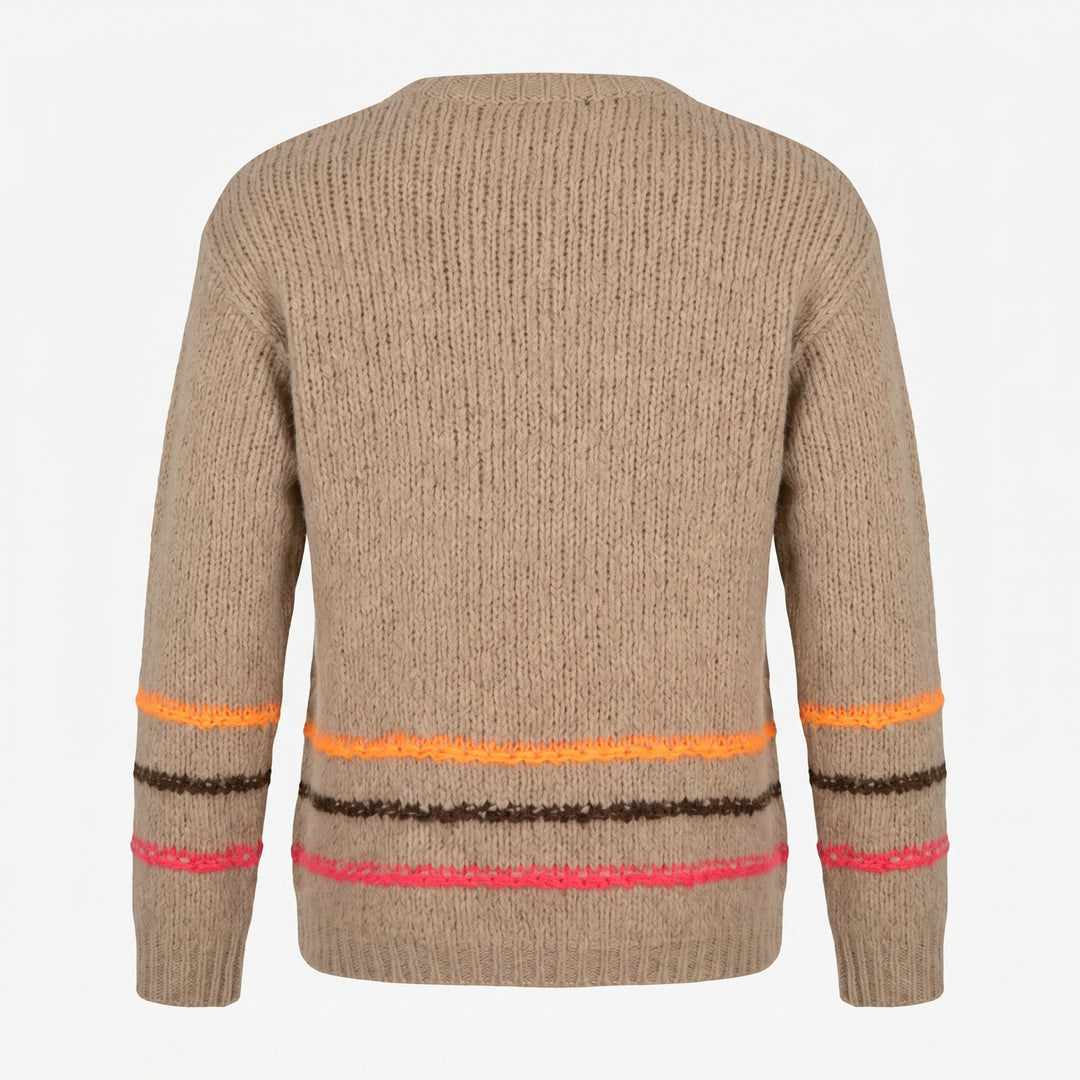 Lind LBBålhygge Knit Pullover 1200 SAND