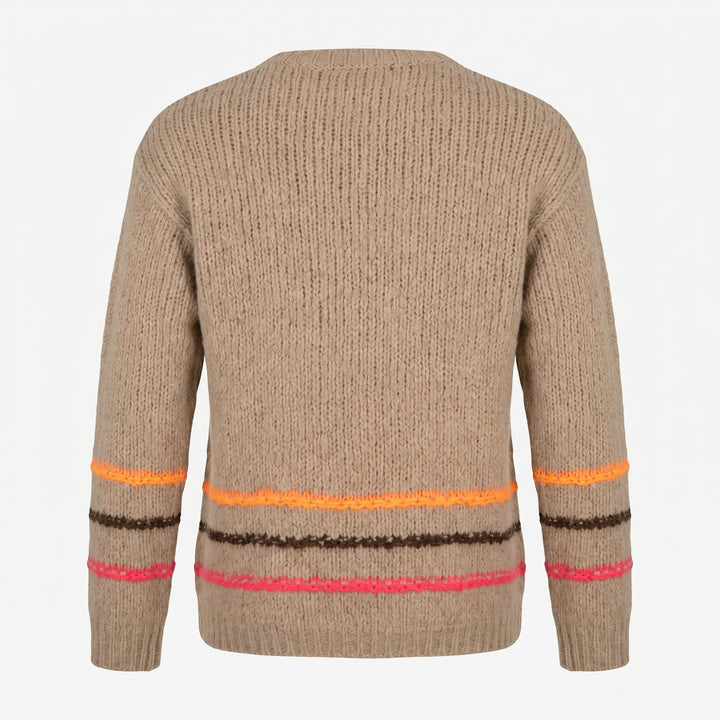 Lind LBBålhygge Knit Pullover 1200 SAND