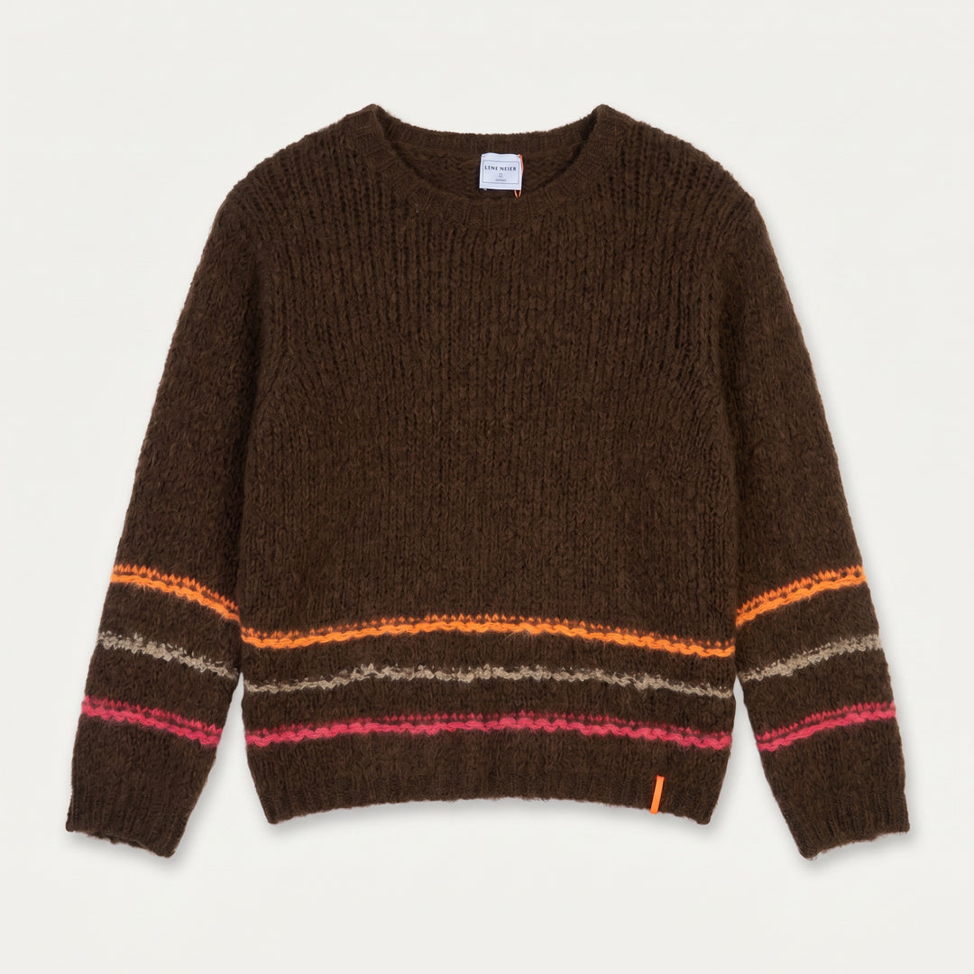 Lind LBBålhygge Knit Pullover 1500 BROWN