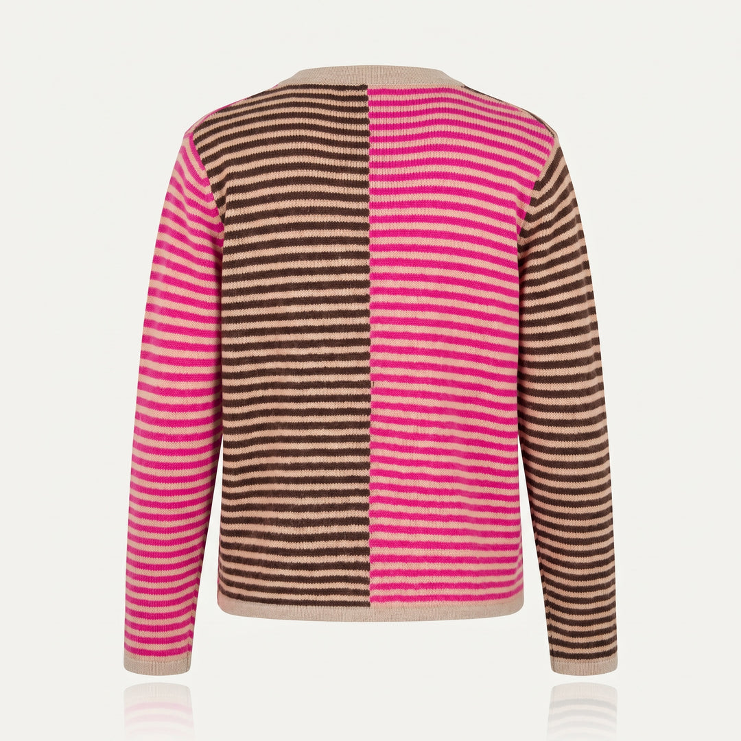 Lind LBFart på Knit Cardigan 6500 PINK
