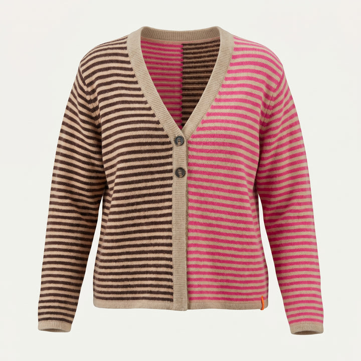 Lind LBFart på Knit Cardigan 6500 PINK