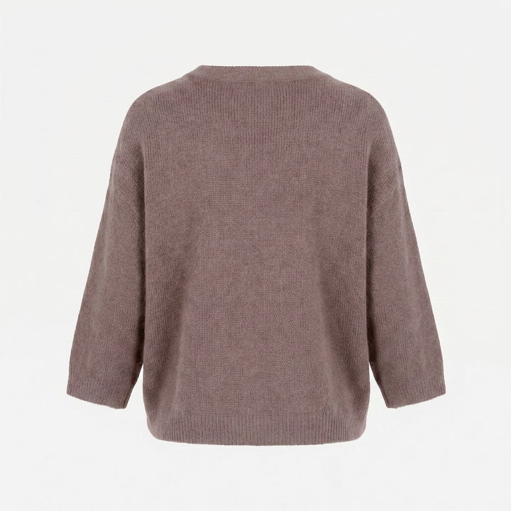Lind LBHverdags fin Knit Pullover 1300 Taupe