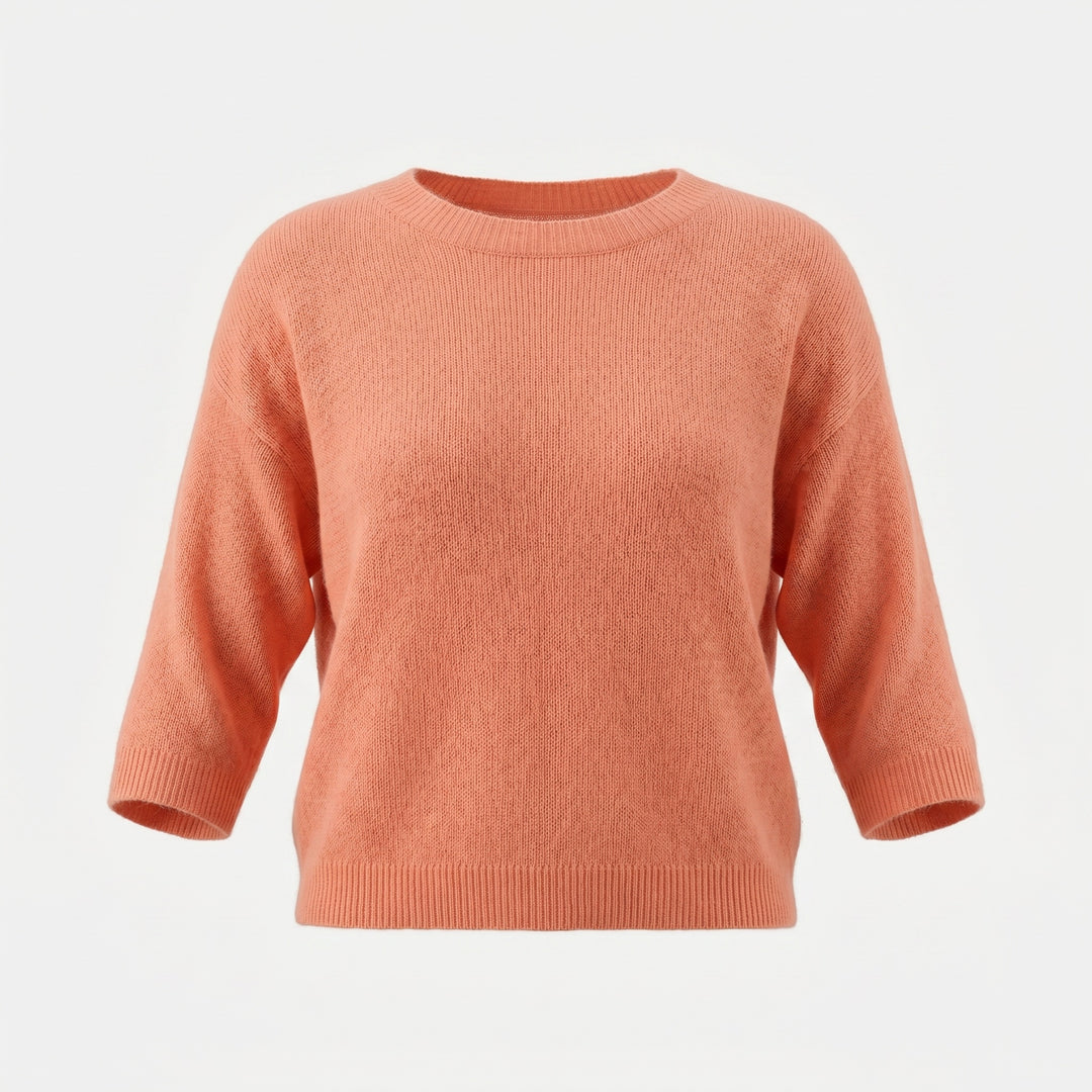Lind LBHverdags fin Knit Pullover 8500 ORANGE