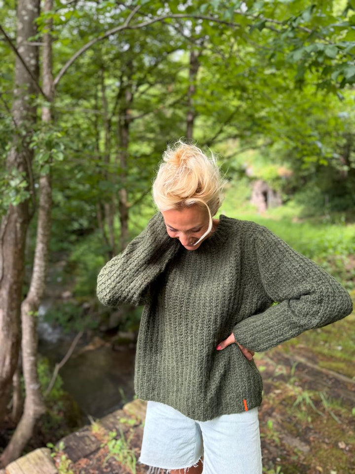 Lind LBKaffetid Bluser 3620 Forest Green