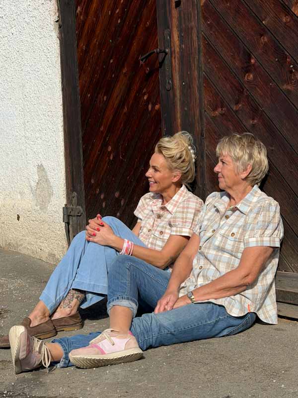 Lind LBKorn Skjortebluser 5000 LIGHT BLUE