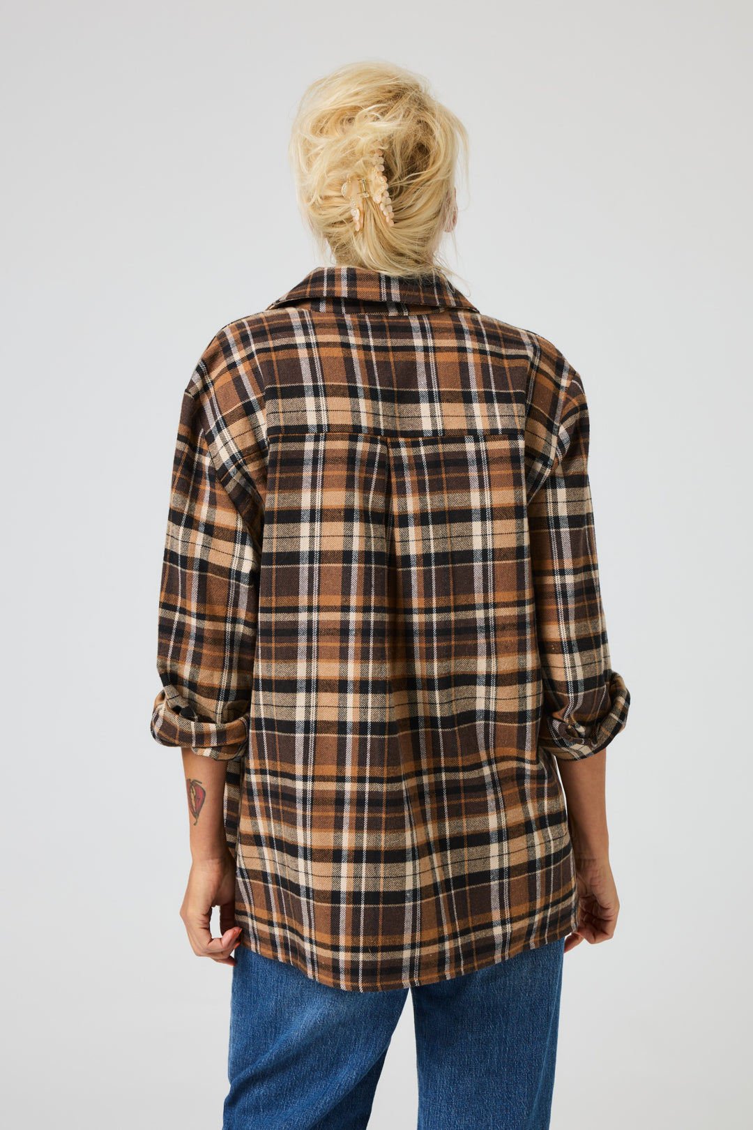 Lind LBSkovhuggeren Skjortebluser 1500 BROWN