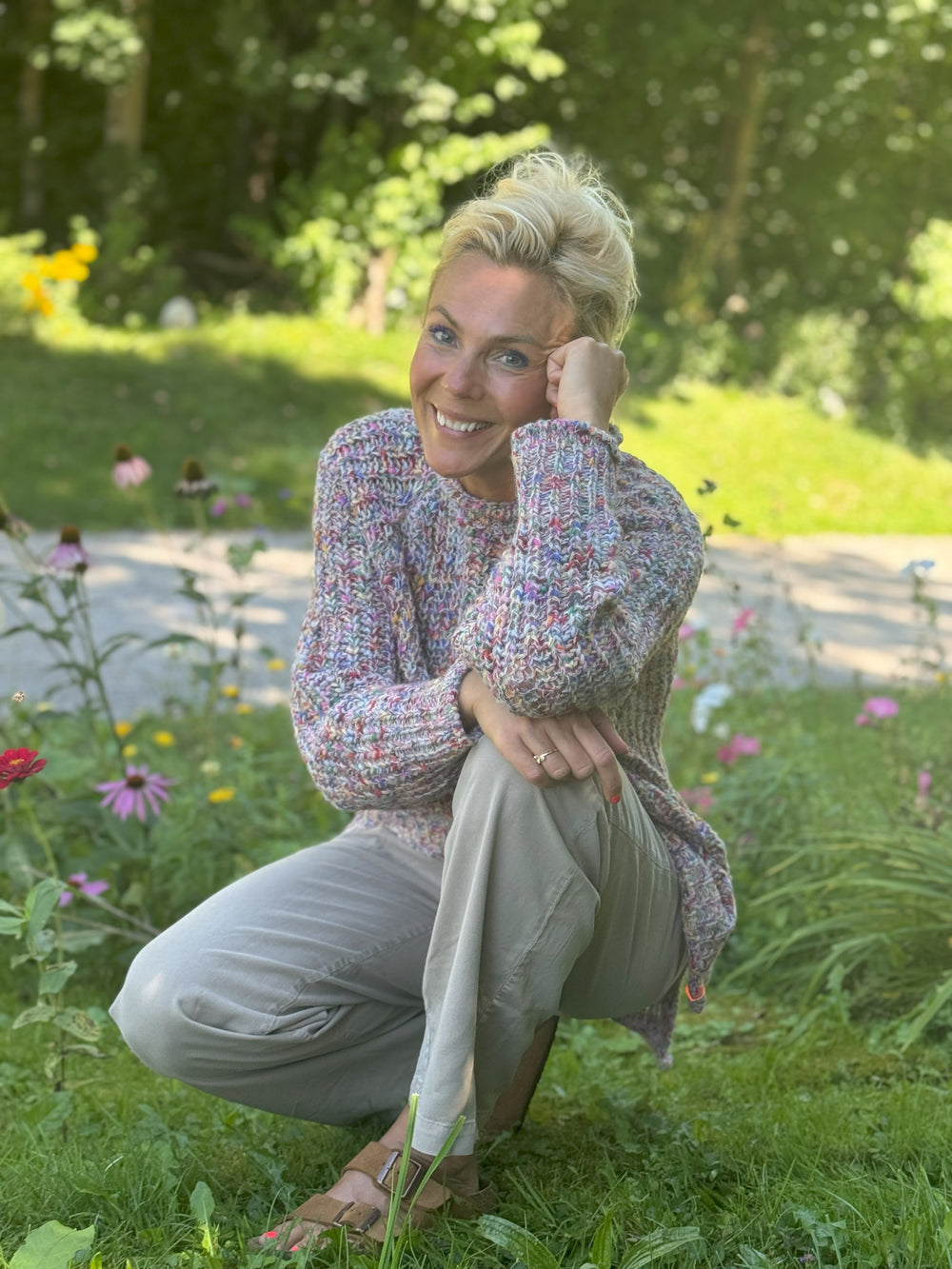 Lind LBSommerhus Bluser 1555 MULTI COLOR